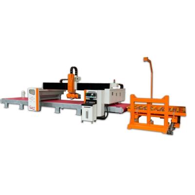 China Building material shops hot sale 453A factory wholesale price stone cutter machine saw belt type five-axis blade stone cutting machine sawing machine for sale