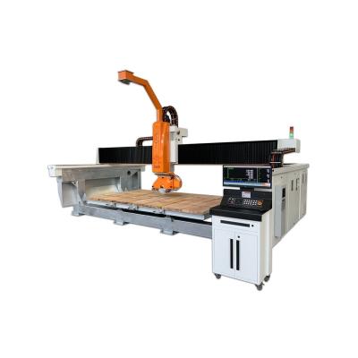 China Building material shops 553 new products hot type five-axis chainsaw stone cutting machine stone cutting machine belt sawing machine for sale