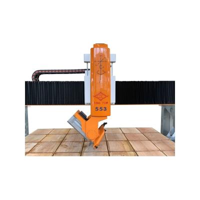 China Building Material Shops 553 Hot Sale at Low Prices Bridge Saw Automatic Stone Cutter Machine 5 Axis Stone Cutting Machine for sale