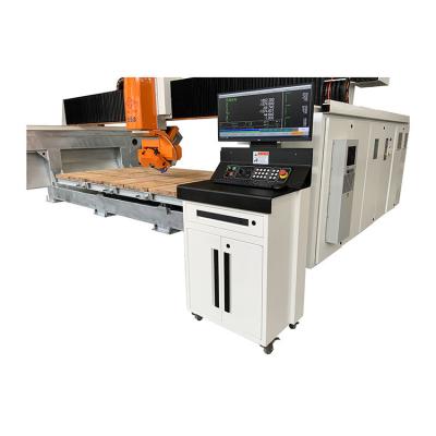 China Building Material Shops 553 Factory Made Stone Machine Saw Blade Machine CNC Five-axis Stone Cutting Machine For Diamond Chainsaws for sale