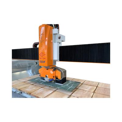 China Construction worksÂ   553F quality stone miter saw sintered stone cutting machine five-axis sawing machine for sale