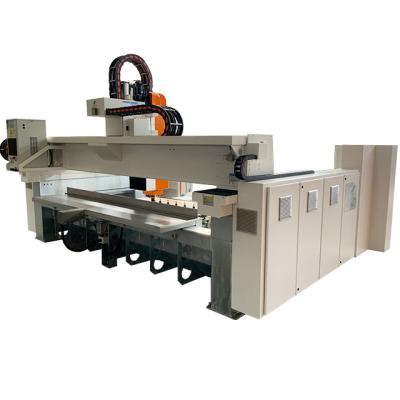 China Building Material Shops 143ST CNC Edge Stone Polishing Machine Quartz Stone Polishing Machine Tool Stone Auto Switch for sale