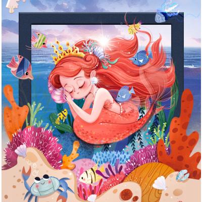 China Cartoon smart toy 2021 paper puzzle, custom art paper jigsaw puzzle, 2d paper puzzle game for sale