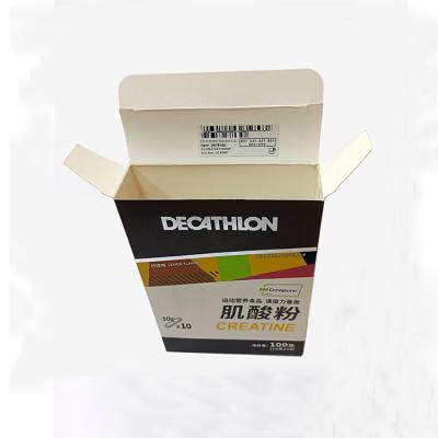 China Custom 350gsm Tuck End Packaging Box Recyclable Paper Straight Paper From China Manufacturer for sale