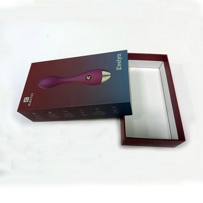 China 2022 Hot Selling Recyclable Luxury Rigid Cardboard Gift Box Adult Sex Toys Box Packaging for sale