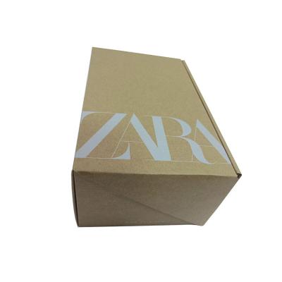 China China Recyclable Suppliers Wholesale Printed Eco-friendly Material Corrugated Packaging Gift Box For Shoes Socks Clothes for sale