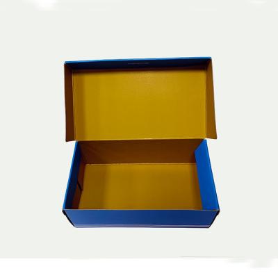 China Recyclable Custom Full Color Printing Mailing Box E Groove Packaging Box For Apparel Garment Underwear Jewelry for sale