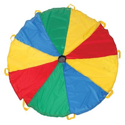 China Waterproof Toys Parachute Multicolor Parachute Children Kids Play Parachute Indoor Outdoor for sale