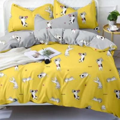 China Nondisposable Cartoon Printing Full/Queen Size Kids Bedding Set for sale