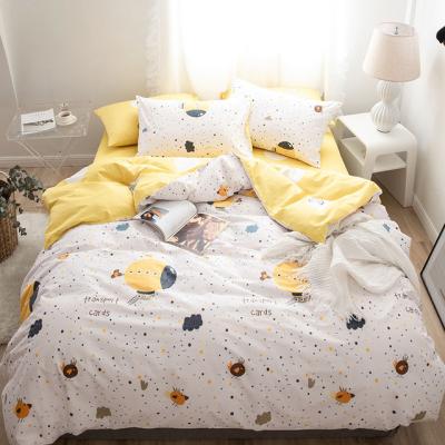 China Nondisposable Amazon Hot Sale 3pcs Kids Bedding Set With Cartoon Characters for sale