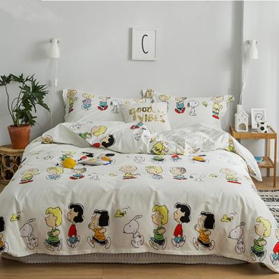 China Nondisposable 100% Cotton Reversible 3 Piece Full Queen For Kid Children Quilting Bedding Set for sale