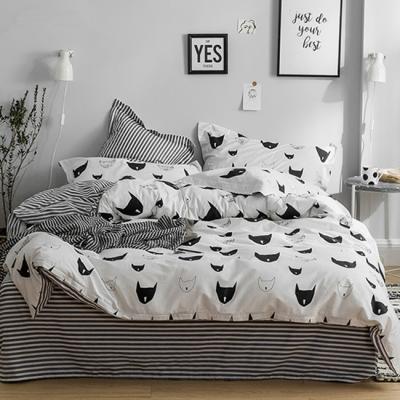 China Nondisposable Duvet Cover 2 Pillowcases , Premium Cotton Cartoon Bedding Set For Kids for sale