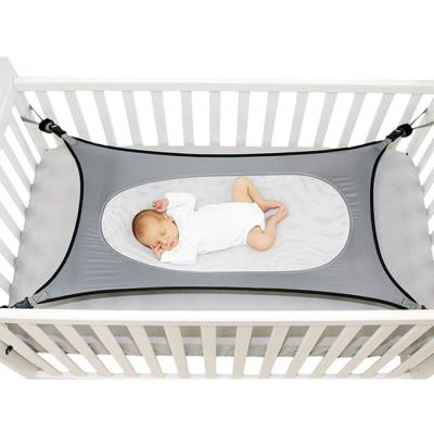 China Unisex Newborn Hammock Baby Safety Foldable Cradle Adjustable Comfortable Hutch Material for sale