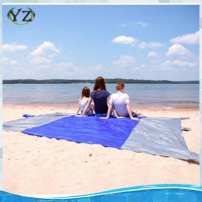 China Waterproof Sand Escape Compact Outdoor Nylon Beach Cover for sale