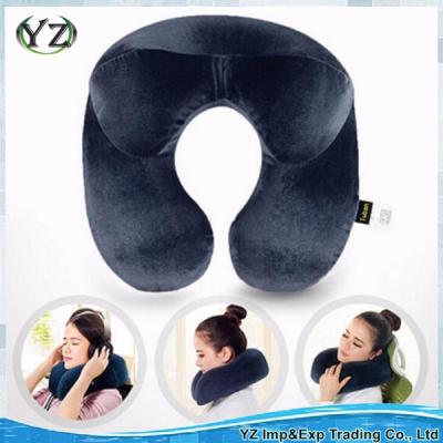 China Inflatabla Inflatable Travel Neck Pillow for sale