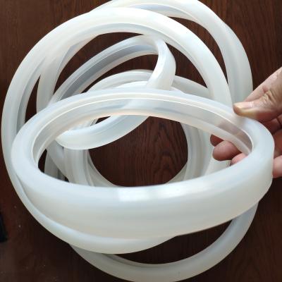 China Silicone Sealing Performance Grooved Rubber Ring For Drinking Water for sale