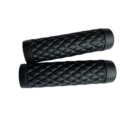 China PVC Ready Running Black Color Fashion Motorcycle PVC Handlebar Grips for sale