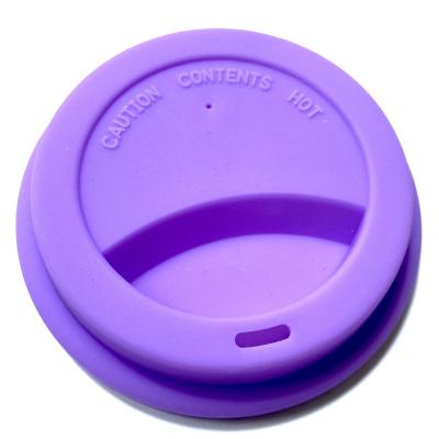 China Sustainable Food Grade Silicone Lids For Mug Cups for sale