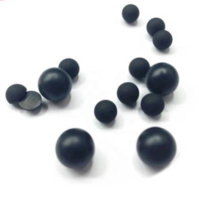 China Ozone Resistance Factory Hot Sale Custom EPDM HNBR 2mm 5mm Rubber Ball 10mm With Different Colors for sale