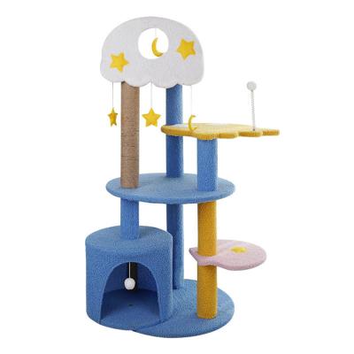 China Large Ceiling Cat Tree Climbing Cat Tree From Cat Tree Wooden Floor To Viable Trend New Product for sale