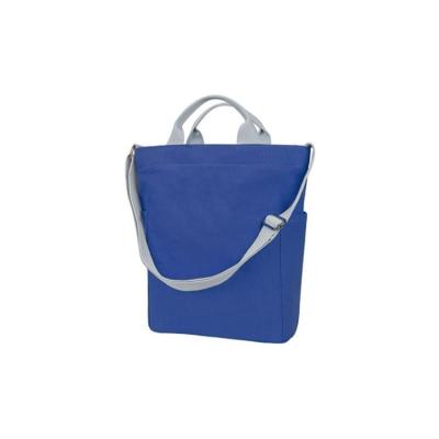 China Fashion Work Beach Shopping Canvas Tote Bag Ladies Shoulder Bag With Inside Pocket for sale