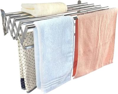 China Modern Stainless Steel Indoor Outdoor Foldable Extend Laundry Towel Or Clothes for sale