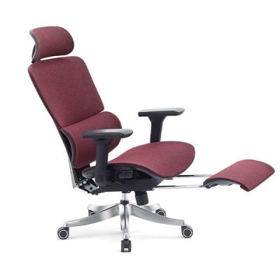 China (Size) Modern Adjustable Office Furniture Swivel Adjustable Executive Ergonomic Desk Chairs Task Chair with Sliding Seat for Long Term Working for sale