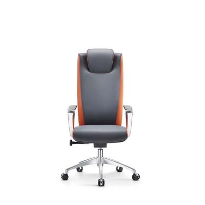 China free sample leather office chairs swivel swivel boss office swivel chair for workshop/workshop desks for sale