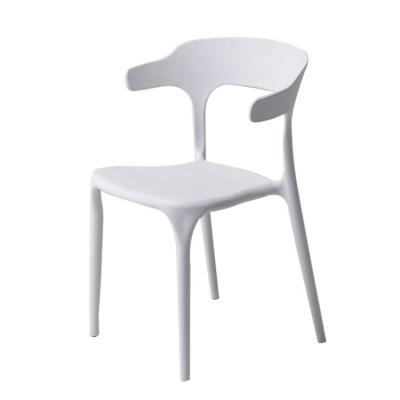 China Cooling Modern Luxury Stackable Nordic Arm Dining Chair Cheap Price Plastic Chair For Outdoor Party Stadium Garden for sale