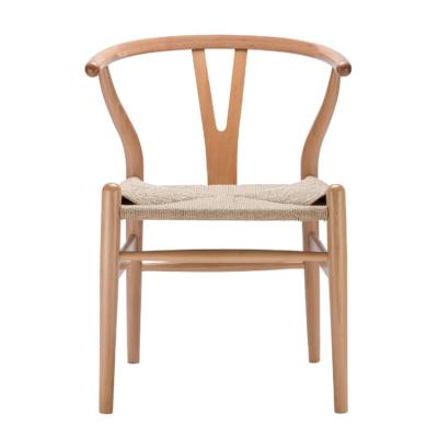 China Simple Designs Cooling Solid Wood Room European Wooden Dining Chair Massivholz Y Back Din Chair Convertibles One Feeder for sale