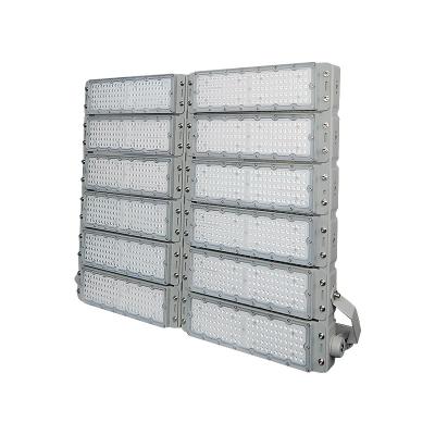 China Korrosiebestendig overstromingslicht Hoogmast 1200W Stadionlicht Led Voor Heliport Te koop