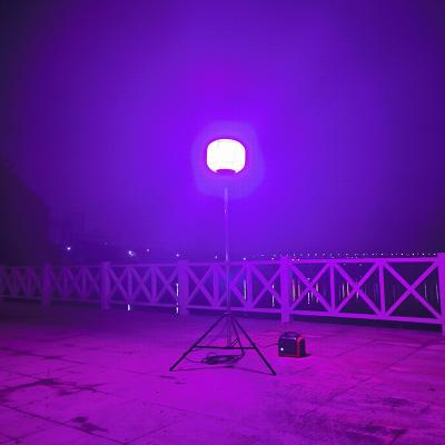 China Glare Free 320W Balloon Light Tower RGB Tripod Lights For Wedding for sale