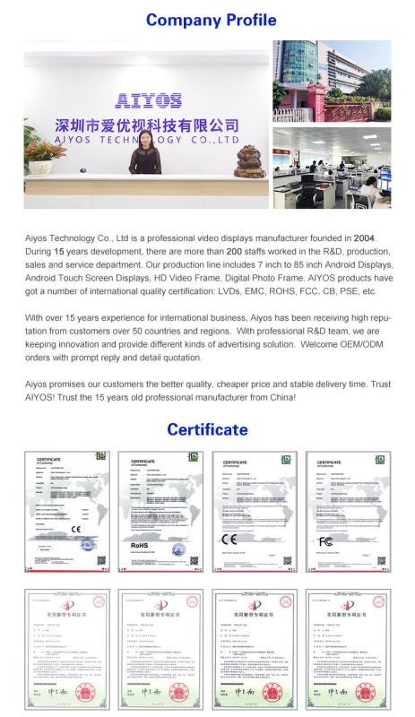 Verified China supplier - Aiyos Technology Co., Ltd.