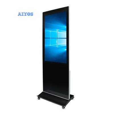 China Indoor Touch Store Interactive Advertising Kiosks LCD Multi Screen Android System Indoor Digital Display TV For Store 32-85 Inch for sale