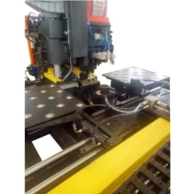 China Metal Processing CNC Punch Marking And Drilling Machine For Steel Plates Angle Lathe Manufacturing Industry for sale