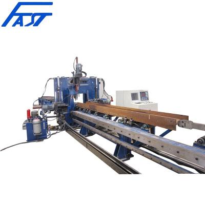 China Metal Processing Bridge Construction Using CNC H-Beam Drilling Production Line Export To Tunisia for sale