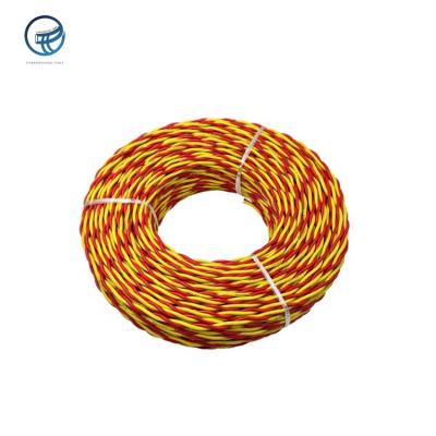 China Other New Designed 2021 Electrical Cable Customize Color 2core 1.5mm PVC Flexible Electrical Cable for sale