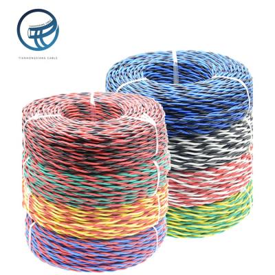 China Other Wholesale PVC Insulation Copper 2*1.5mm Wire Factory Electrical Cable Electrical Cable for sale