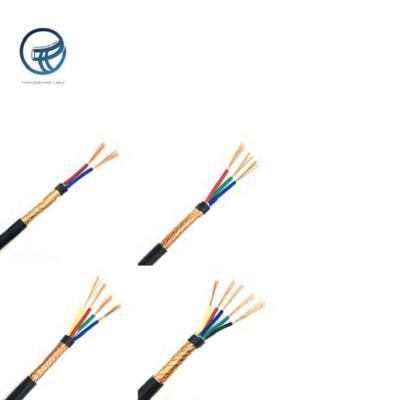 China 2021 new arrivals 2core 1.5mm 2.5mm sheath industrial custom flat flexible multi core pvc cable soft flexible wire for sale