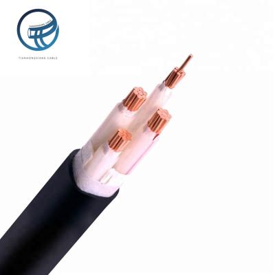 China Power Station Heat Resistance Silicone Rubber Cable 3core 10mm Waterproof Rubber Insulated Flexible Cable 16mm for sale