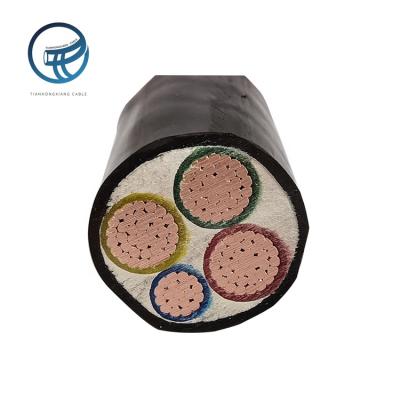 China 4 Cores Hot Sale Copper Underground Electrical Cable Hot Wire Solid Armored Power Cable for sale