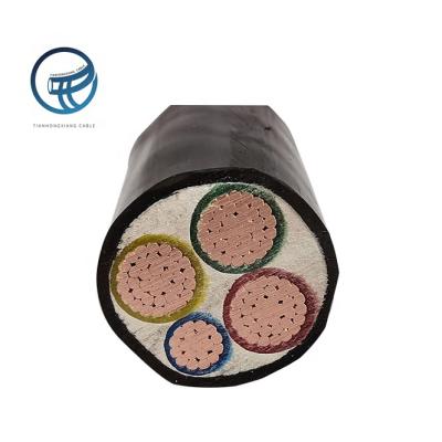 China Manufacturer Professional Underground Armored Power Cable Multiple Works 4 Core Armored Cable 120mm for sale