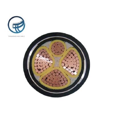 China New underground type top sale 25mm aluminum armored power cable 4 core 4 core armored copper cable price for sale