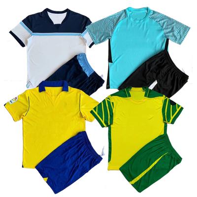 China Breathable 21-22 club children's football clothing support young boys soccer team jersey wholesale customization for sale