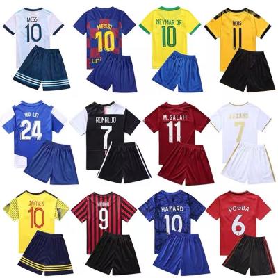 China New Jersey 2022 Breathable Classic National Team Kids Soccer Jersey Kids Football Kits Model for sale