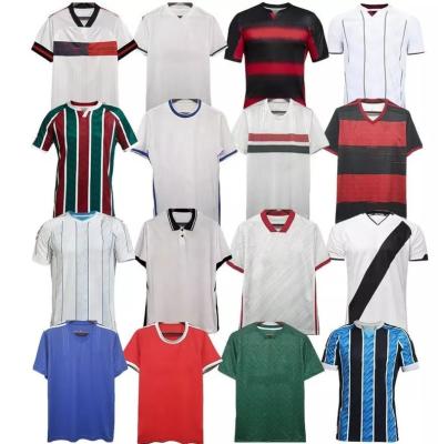 China Old National Team Breathable White Football Soccer Jersey Breathable And Comfortable Shirt for sale