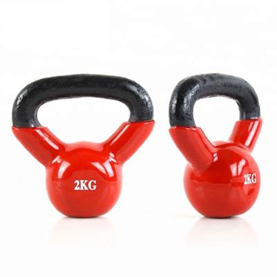 China Durable YS Riao Standard Gravity Cast Black Powder Coated Kettlebell for sale