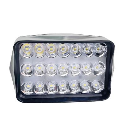 China Universal Cars Motorbike Led Headlight DC 9-85V 24W 21 Lamp Beads Motorcycle Driving Auxiliary Light for sale