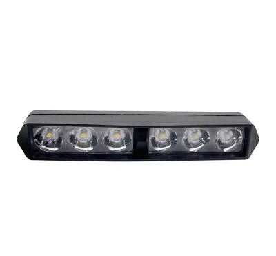 China Cars Scooter Accessories 6 Lamp Beads Universal LED Spot Light DC 9-85V Motorcycle Auxiliary Lighting System for sale