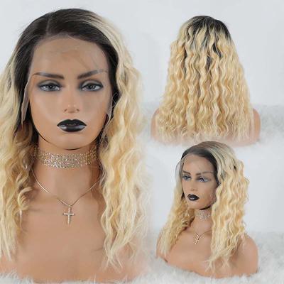 China Barely Shedding Soft Thick Straight Blonde 613 Lace Wig Quality Body Wave Virgin Hair Lace Frontal Wigs Natural Grade 100% Virgin Hair Raw Bundles for sale